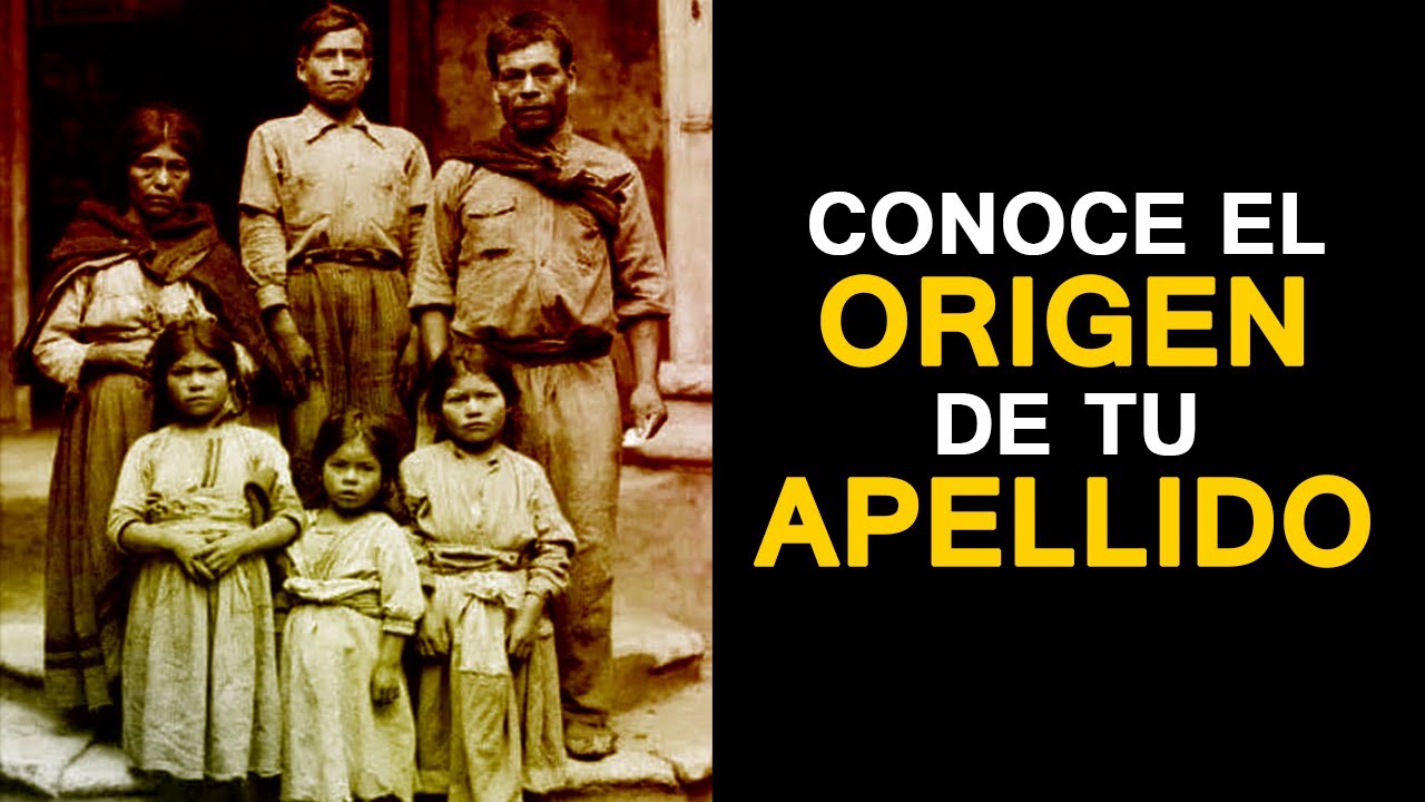 El curioso origen de los apellidos ¿Quieres saber el tuyo