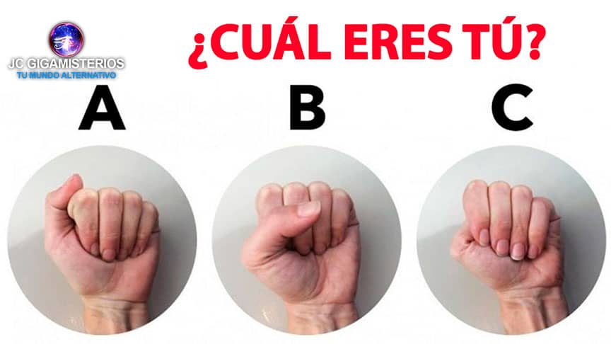 Dime cómo cierras el puño y te diré cómo es tu personalidad